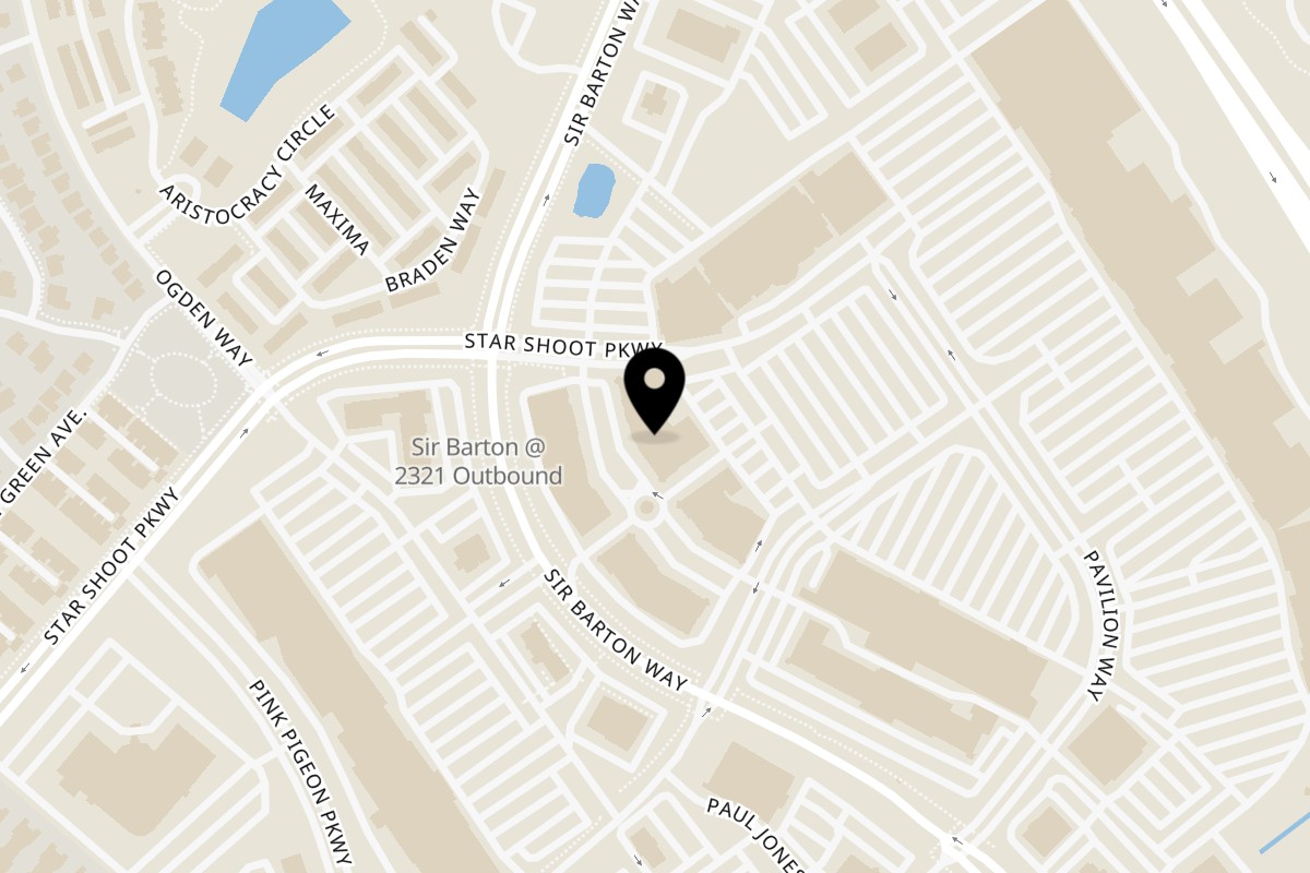 Map showing the location of Ranoush on 2308 Sir Barton Way #130 in Lexington
